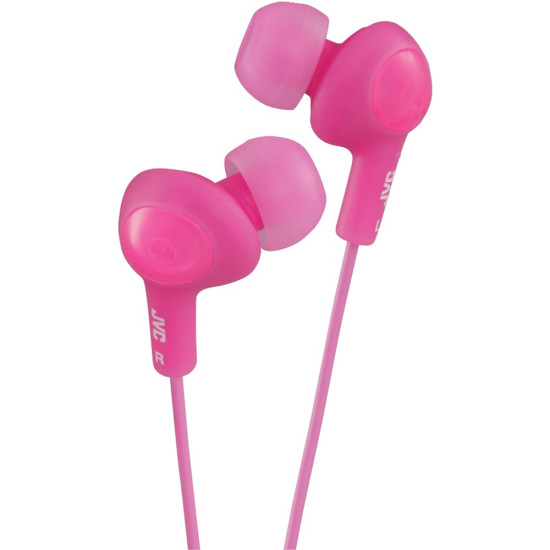 JVC HAFX5P Gumy Plus Inner-Ear Earbuds (Pink)do 17490496