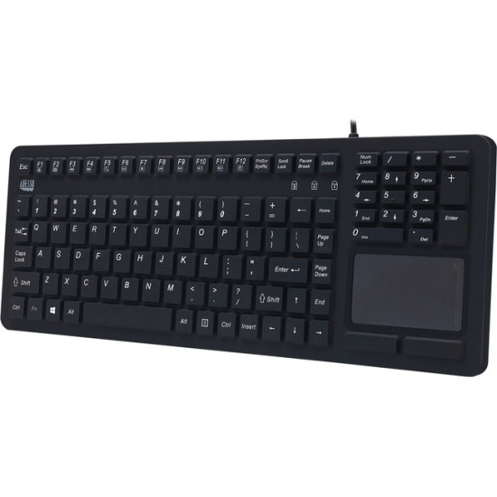 Adesso SlimTouch 270 - Antimicrobial Waterproof Touchpad Keyboardidx ETS3958009