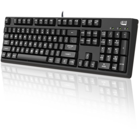 Adesso Full Size Mechanical Gaming Keyboardidx ETS4133063