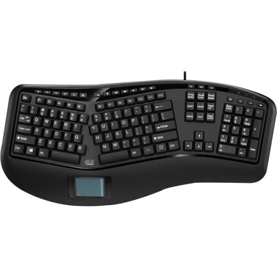 Adesso Tru-Form 450 - Ergonomic Touchpad Keyboardidx ETS4908625
