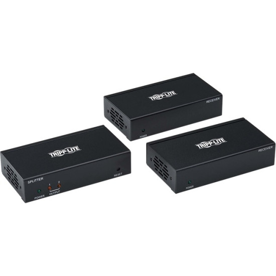Tripp Lite HDMI Over Cat6 Extender Splitter Kit w- PoC 2-Port 4K, 4:4:4, HDR, TAAidx ETS5549944