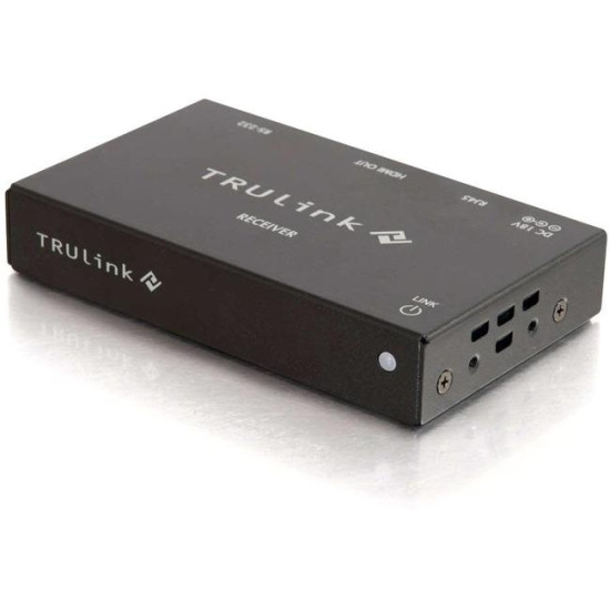 C2G 4K HDMI HDBaseT + Serial RS232 over Cat6 Extender Box Receiver TAAidx ETS3315171