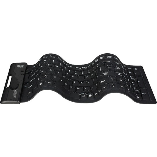 Adesso SlimTouch 222 Antimicrobial Waterproof Flex Keyboard (Compact Size)idx ETS3538564