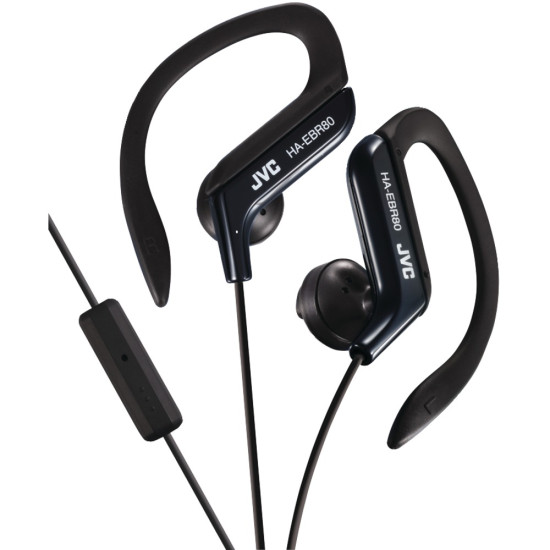JVC HAEBR80B In-Ear Sports Headphones with Microphone & Remote (Black)do 24198174