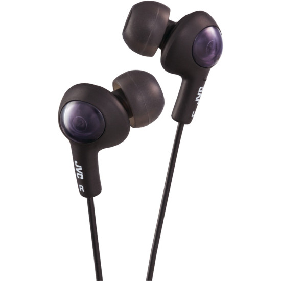 JVC HAFR6B Gumy Plus Earbuds with Remote & Microphone (Black)do 25570446