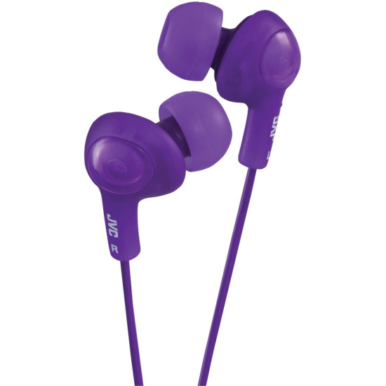 JVC HAFR6V Gumy Plus Earbuds with Remote & Microphone (Violet)do 25570449