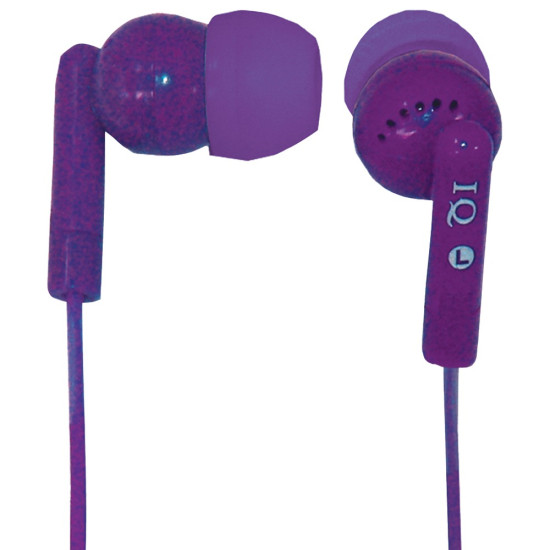 Supersonic IQ-106 PURPLE Porockz Stereo Earphones (Purple)do 35388002