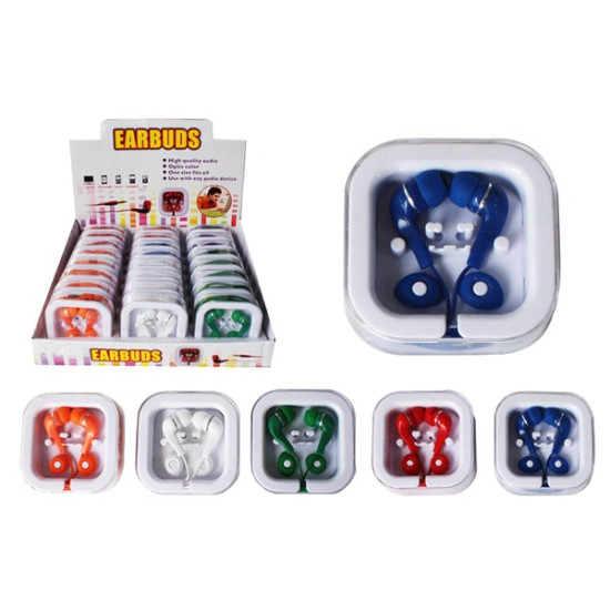Premium Earbuds - Assorted Colors Case Pack 24do 43889925