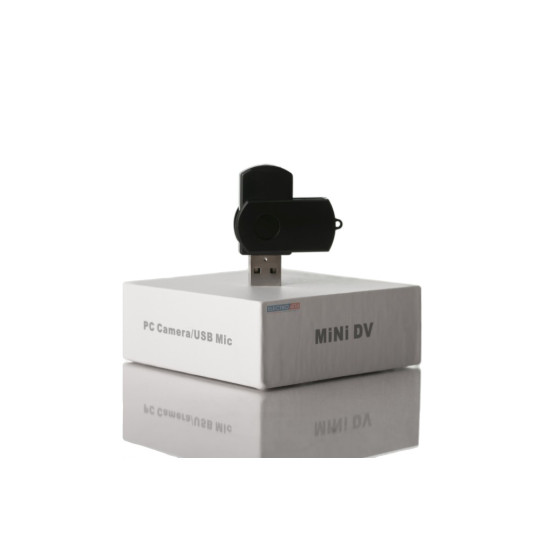 MicroSD Mini Spy Camera w/ Flash Drive Portable DVR + PC Cam Functiondo 44188395