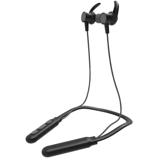 iEssentials IEN-BTEFX-GRY Flex Neck Band Sport Series Bluetooth Earbuds with Microphone (Gray)do 45093987