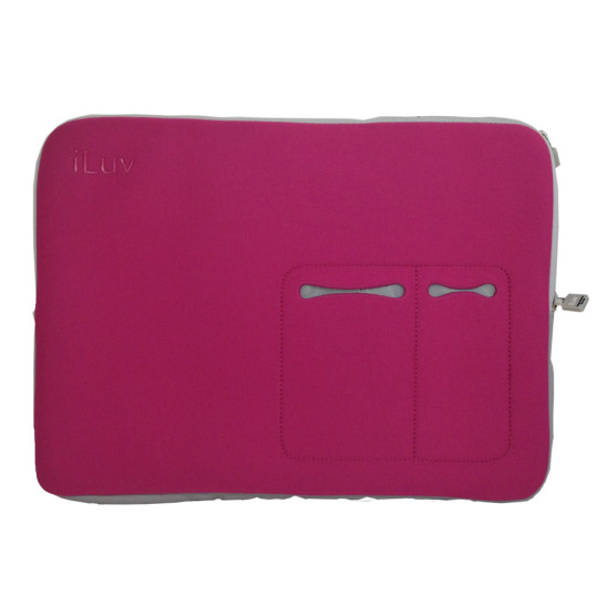 iLuv 17  Macbook Pro Sleeve - Pinkdpt MEGA-IBG2030PNK