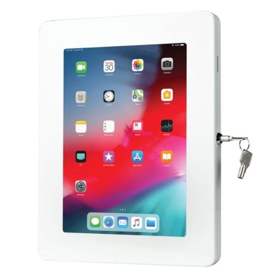 CTA Digital PAD-PARAWW Premium Locking Wall Mount for Tablets (White)dpt PET-CTAPADPARAWW