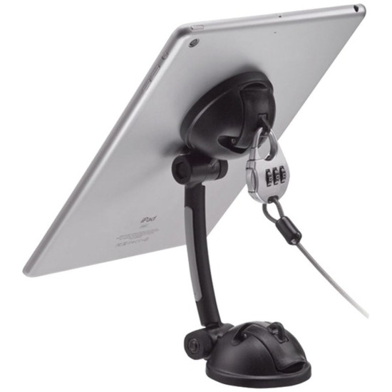 CTA Digital PAD-SMT Suction-Mount Stand with Theft-Deterrent Lock for Tablet/Smartphonedpt PET-CTAPADSMT