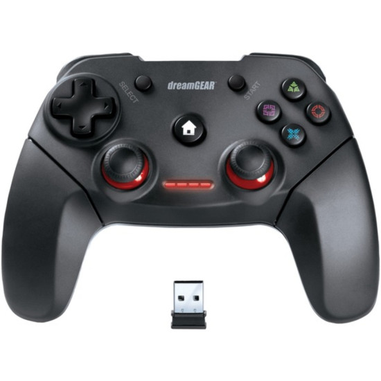dreamGEAR DGPS3-3881 Shadow Pro Wireless Controller for PS3 and PCdpt PET-DRMDGPS33881