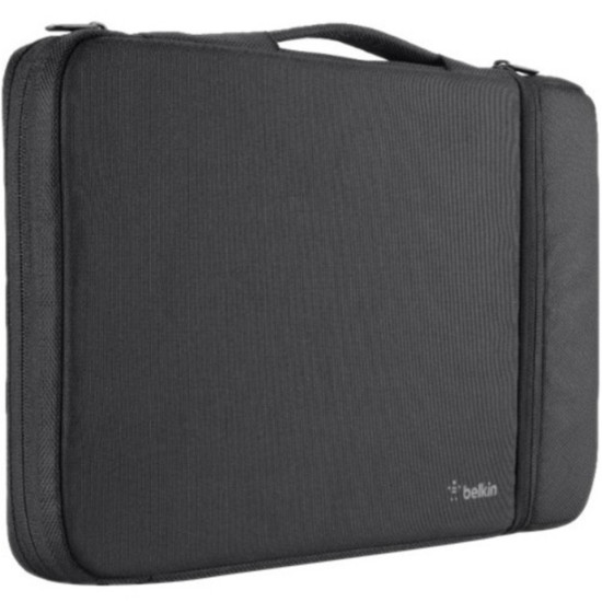 Belkin Air Protect Carrying Case (Sleeve) for 11 MacBook Air - Black - Impact Resistant, Drop Resistant, Shock Absorbing, Tear Resistant, Damage Resistant - Ballistic Nylon - Handle, Hand Strap - 16.9 Heightdpt TFL-B2A070-C01-OPEN-BOX