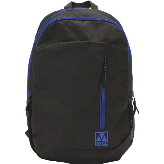 M-Edge Flex BPK-FL6-N-BB Carrying Case (Backpack) for 15 Notebook - Black, Blue - Nylon - Shoulder Strap - 5 Height x 14 Width x 18.5 Depthdpt TFL-BPK-FL6-N-BB-OPEN-BOX