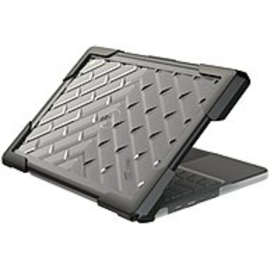 Gumdrop BumpTech Dell Chromebook 11 5190 Case - For Dell Chromebook - Black, Transparent - Shock Proof - Polycarbonate, Thermoplastic Elastomer (TPE) - 36 Drop Heightdpt TFL-BT-DL5190CS-BLK-FACTORY-SEALED