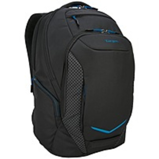 Targus Active Commuter TSB950US Carrying Case (Backpack) for 16 Notebook - Black - Weather Resistant Base, Moisture Resistant - Mesh Back Panel - Shoulder Strap, Trolley Strap, Chest Strap, Handle - 18 Height x 12.8 Width x 7.5 Depthdpt TFL-TSB950US-OPEN-