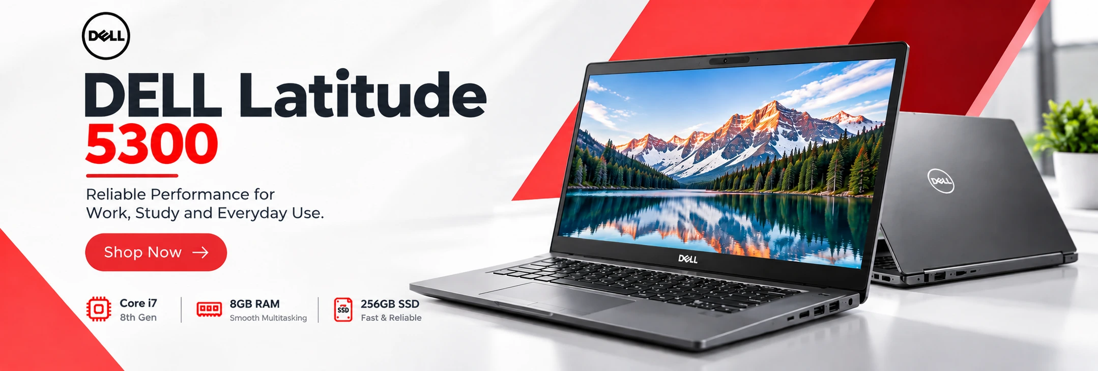 Dell Latitude 5300 Performance Banner